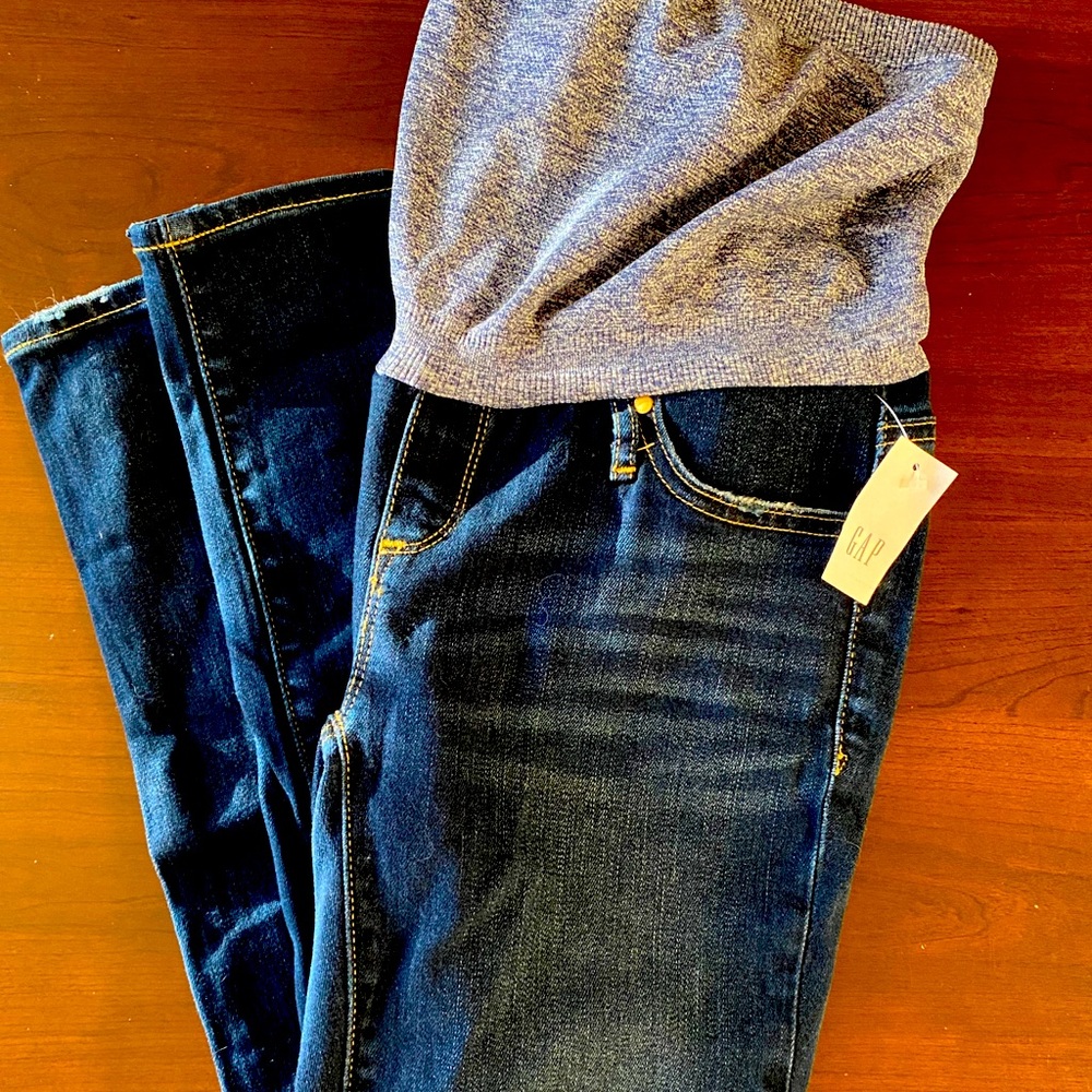 Full Panel Maternity Skinny Jeans